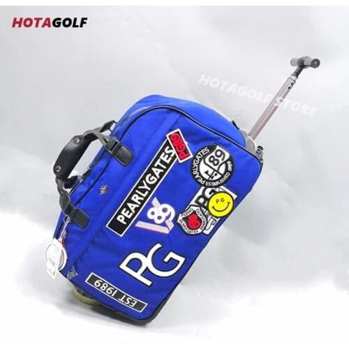 New PG Golf bag High quality Golf clothing bag 2 colors in choice Golf hand bag Canvas With Wheel Pearly Gates Outdoor Sports