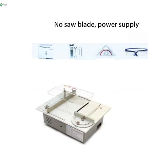 Precision Small Table Saw/Mini Multi-Function Woodworking Cutting Table/DIY Cutting Machine/Desktop Electric Saw/Home Wood Saw