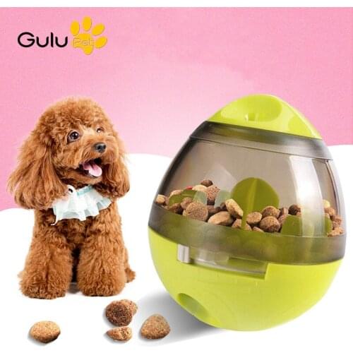 Funny Pet Shaking Leaker Interactive Dog Cat Food Treat Ball Bowl Toy Food Dispenser Puppy Kitten Slow Feed Pet Tumbler Toy
