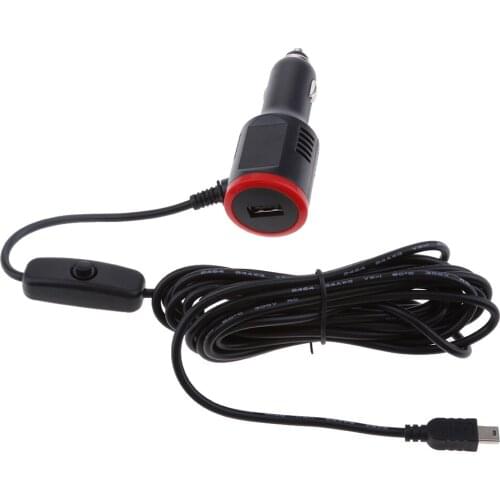 USB Charger 5V3A Quick Charge Cable GPS DVR Charging for Car Van Truck Kit