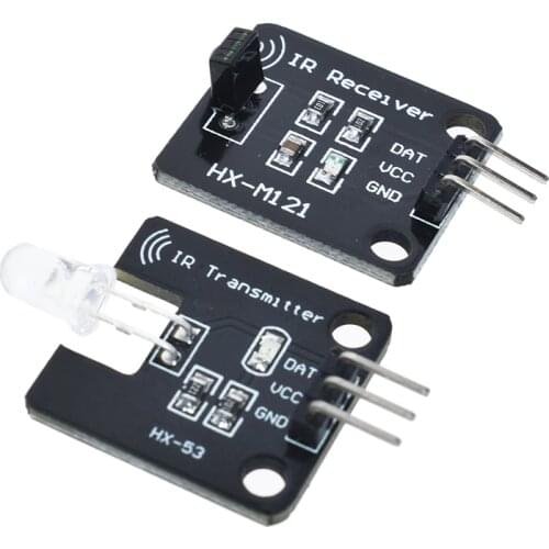 1set/lot 38KHz IR Infrared Transmitter Module IR Digital Infrared Receiver Sensor Module For Arduino Electronic Building Block