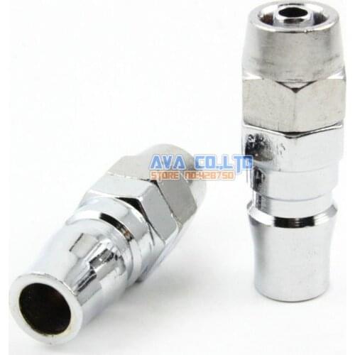 10Pieces Air Compressor Hose Quick Coupler Plug Connector for 8 * 5mm (OD * ID) Hose
