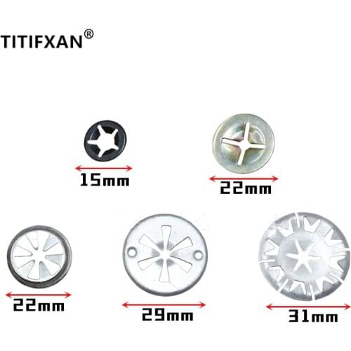 10PCS Car chassis guard cabin insulation cotton nut iron sheet clips for Arrizo Tiggo Eastar Cross Fulwin Cowin for Park Avenue