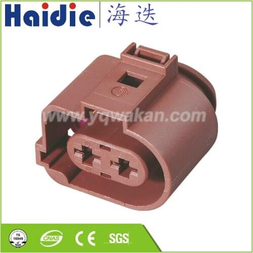 Free shipping 2sets 2pin Auto Electri wire harness plugIgnition coil plug plastic connector 3B0 973 752A