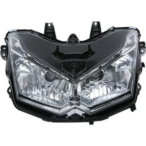Motorcycle Headlight Headlamp Lighting Assembly Housing Kit For Kawasaki Z1000 2010 2011 2012 2013 Replacement Head Light Lamp