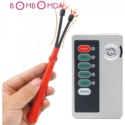 Adults Toys Electric Shock Clitoris Stimulator Vibrators Electro Nipple Stimulation Magic Massager Vibrator Sex Toys For Woman