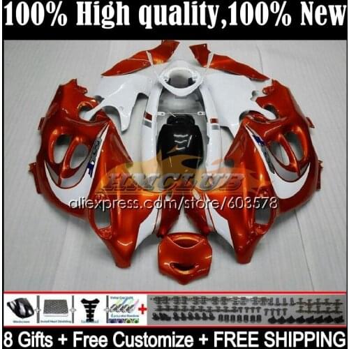 Body For SUZUKI KATANA GSX750F GSXF 600 750 1CL.5 GSXF600 03 04 05 06 07 GSXF750 2003 2004 2005 2006 2007 Fairing Orange white
