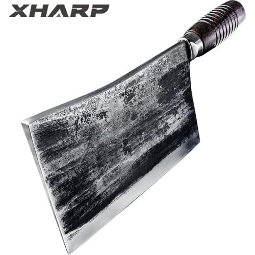 4Cr13MoV Stainless Steel Kitchen Knife Sharp Razor Chef Chopping Slicing Butcher Knife Cutter Handmade Chopping Cleaver Tools