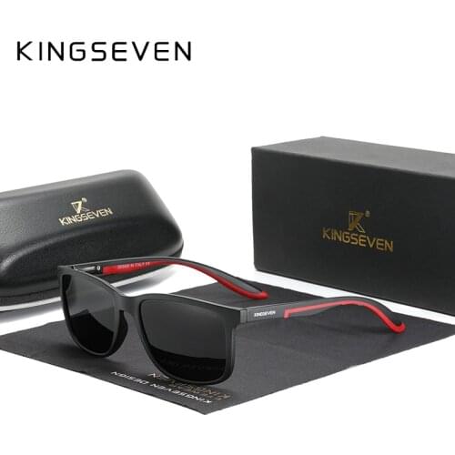 KINGSEVEN 2021 Ultra Light TR90 Sunglasses Men Polarized TAC Anti-Burst Cat.3 Lens Driving Sun Glasses Women Sports Eeywear