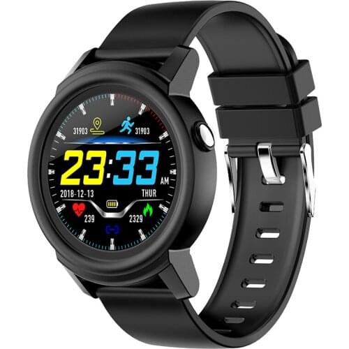 DK02 Mens Waterproof Smart Watch IP67 Heart Rate Monitor Wristwatch Sport Pedometer Fitness Tracker Smartwatch for Android/iOS