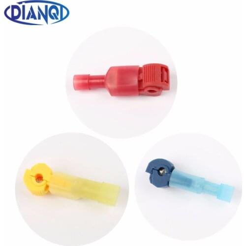 40PCS/20Set Scotch Lock Quick Splice Wire Connectors Terminals Crimp Electrical Car 22-18AWG 12-10 18-14 AWG 300V 10A Wire Set