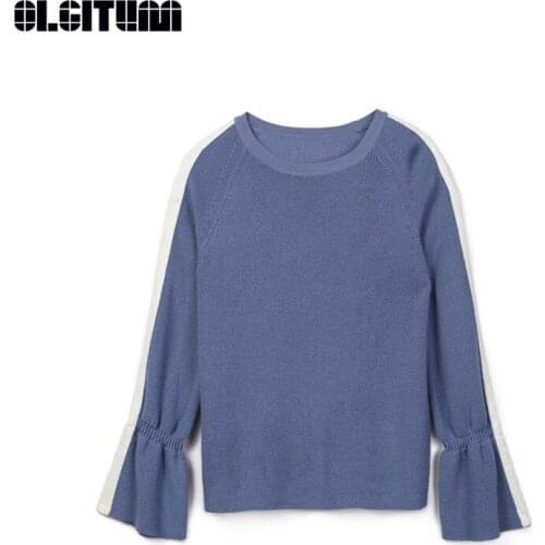 Женские вязаные пуловеры OLGITUM China At AliExpress