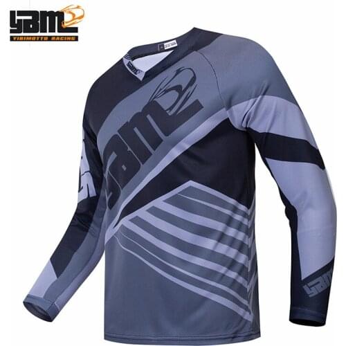 Full Sleeves MTB Jersey Quick Dry Motocross BMX Cycling Mountain Bike Clothing Downhill Outdoor Riding Hiking Climbing Shirt