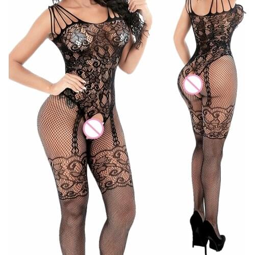Sexy Lingerie Women Erotic Lingerie Hot Sex Products Sexy Costumes Underwear Fishnet Intimates Bodydoll Bodystocking Open Crotch