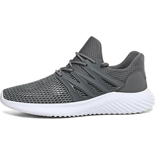 Sports Low-top Running Men Casual Shoes Summer Breathable Thick-soled Non-slip Lightweight Mesh Shoes New Comfortable Round Toe
