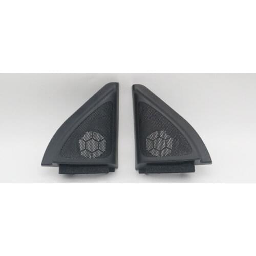 For Toyota Corolla 2007~2013 Auto Tweeter Cover Triangle Plaque Triangular Front Door Speaker Cover Trim Panel