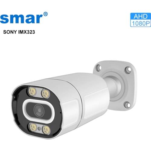 Sony IMX323 Sensor Waterproof Outdoor 1080P AHD Camera CCTV Security Bullet Camera 4 Array IR Led Day Night Vision Surveillance
