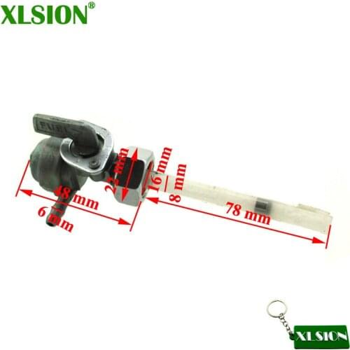 XLSION Gas Fuel Petcock Tap Valve Switch For CB900C CB750K CB550F CX500 CM400C NU50 XR200 CJ360T MR175 Honda Motorcycle Scooter