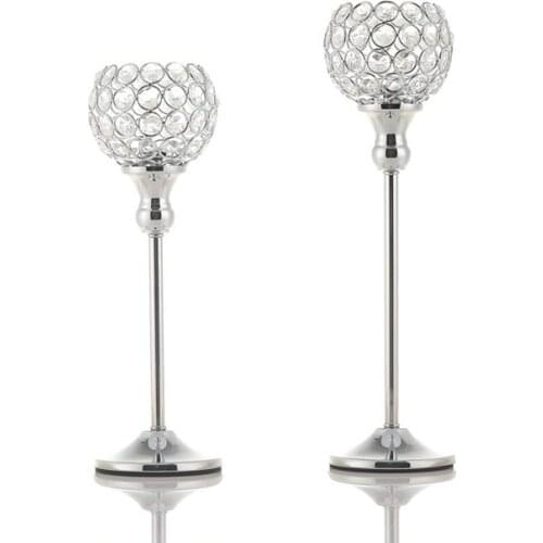 10 set)Candle Holders Set Metal Gold Candlestick Wedding Party Candle Stand Table Centerpieces y Bride Decoration Candelabra