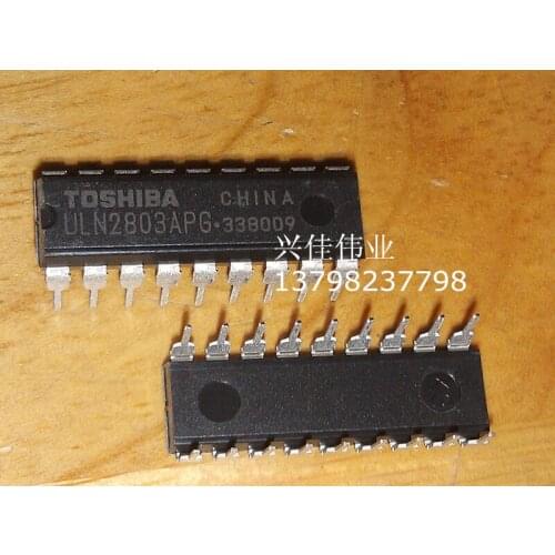 10PCS Original ULN2803APG DIP-18 Darlington new TOS CHINA Origin