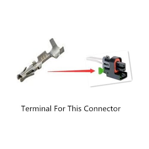 100pcs/lot Micro-Pack 064 Wire Terminal Auto Electrical Female Terminal G7 Crimp Pins Loose Terminals DJ628-F0.6A