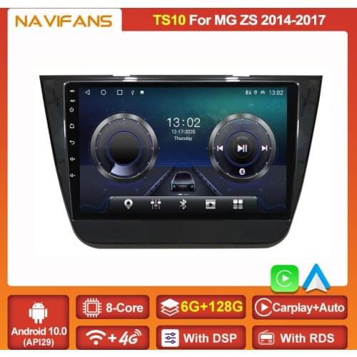 8 Core IPS Carpaly DSP RDS Car Android 10 6G+128G 2 Din Multimedia Radio Player For MG ZS 2014 2015 2016 2017 4G WIFI GPS BT5.0