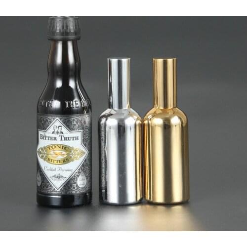 Spray bottle Silver plated glass Special cocktail Bitter Glass Flame spray bottle