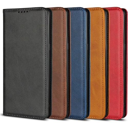 Etui Case Cover For Samsung Galaxy Note 9 Leather Luxury Calf Grain Magnetic Flip Wallet For Galaxy Note 8 9 Fundas Coque Bags