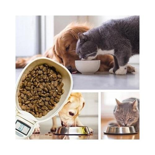 Pet Food Spoon Dog Cat Supplies Electronic Weighing LED Screen Pet Measuring Spoon