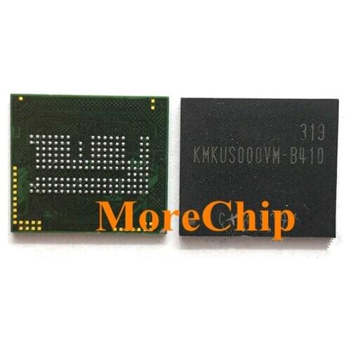 KMKUS000VM-B410 eMMC NAND flash memory BGA IC Chip 2pcs/lot