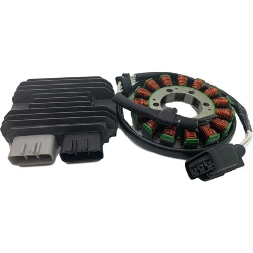 Charging system Stator coil & Regulator rectifier For KAWASAKI Ninja ZX10R 2008 2009 2010 Motorcycle Engine Generator Coil