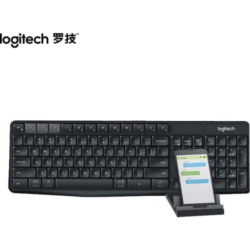 Logitech K375S Wireless keyboard stand set 2.4GHz USB Wireless Dual Mode Keyboard for Computers phone tablet Gamer Notebook PC