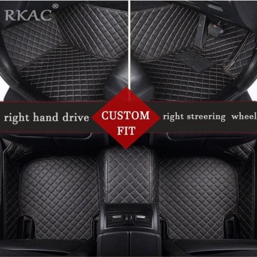 Custom Fit Right hand drive Car Floor Mats for Benz GLK Class 2008-2017 Full Set All Weather Waterproof Car Mats Carpets Liner