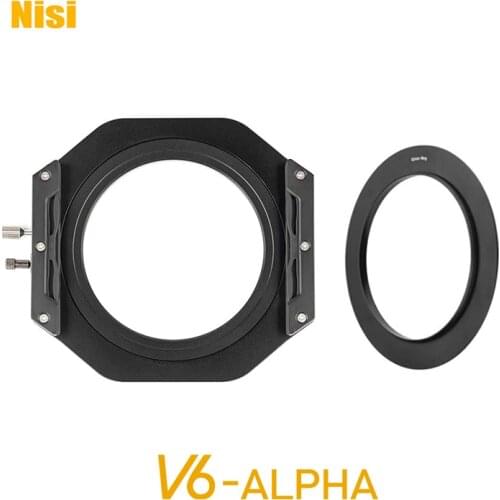 NISI V6 Alpha 100MM Filter Holder Mount for DSLR Camera with 82mm Lens Adapter Flip V6-Alpha Filter Adapter Ring 77/49/67/55mm