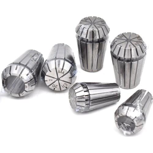 NEW 1pcs ER11 3-7mm 1/8 spring collet chuck precision 0.005mm for CNC Milling Lathe Tool spindle motor