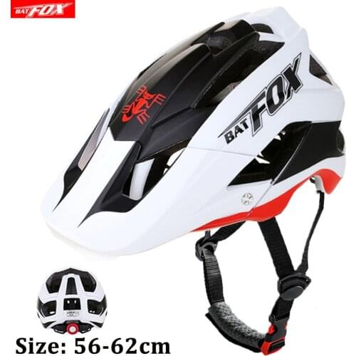 BATFOX helmet bicycle Women Men mtb helmet 2020 Breathable Outdoor sports kask fox capacete ciclismo casco bicicleta hombre