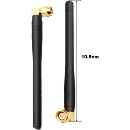 GPS antenna navigation positioning external glue stick omnidirectional high gain 3.5DBI remote control antenna SMA male elbow