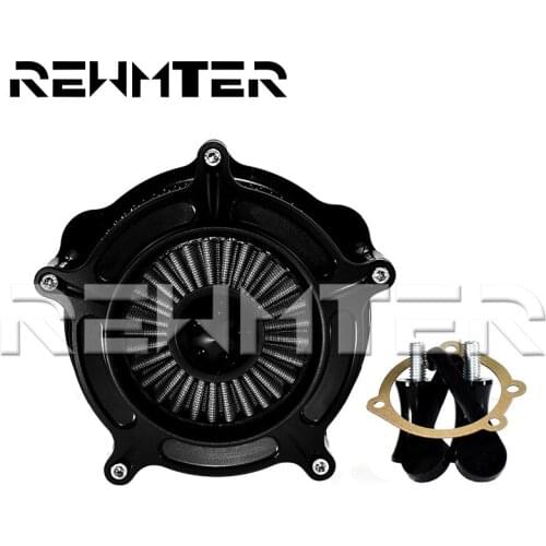 Air Filters & Systems Motorcycle Turbine Spike Air Cleaner Intake Filter For Harley XL Sportster Dyna Softail Touring