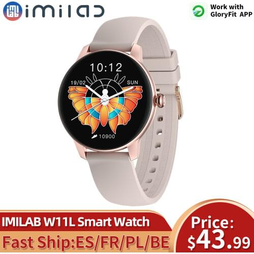 IMILAB W11 Lady Smart Watch Heart Rate Pedometer Sleep Monitor Smart Wristband Women Sport Watch IP68 Fitness Tracker Smartwatch