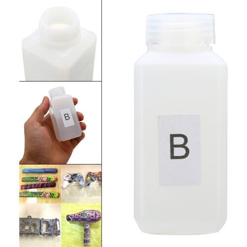 1 Bottle 50ml Activator (B) Dip Water-transfer Printing Film Activator for Water Transfer Printing Hydrographic Film Decorative