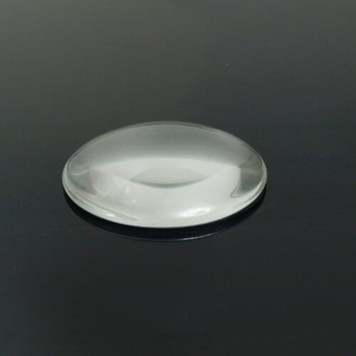 1 pcs Diameter 40mm optical lenses photics Glass Plano convex Lens No edge Glass