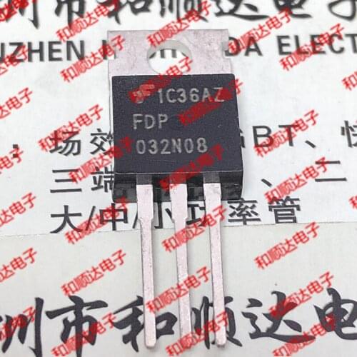 10pcs/lot FDP032N08 New stock TO-220 75V 235A