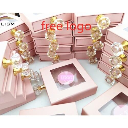 10pcs wholesale marble lash box pink packaging box fake 3d mink lashes boxes faux cils strip diamond magnetic case empty