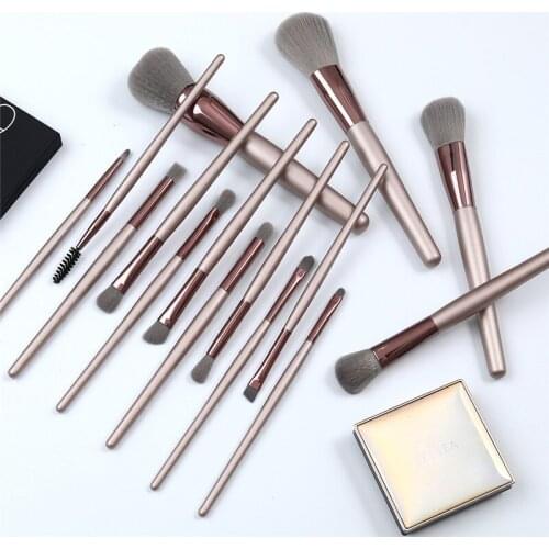 15Pcs Soft Set Makeup Brushes Kits for Highlighter Eye Cosmetic Powder Foundation Eye Shadow Cosmetics Professional Eyebrows