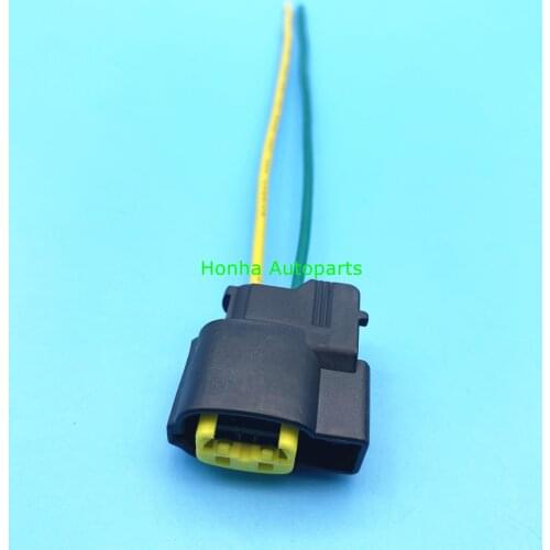 2 Pin Molex Automotive Ignition Coil Plug Horn Socket Waterproof Female Connector Wire Harness For KIA HYUNDAI 49093-0211
