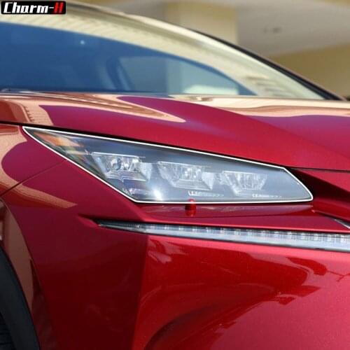 2 Pcs Self Healing TPU Protection Transparent Stickers Car Headlight Protective Film for Lexus NX AZ10 2015-2020 Accessories