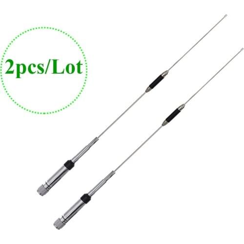 2pcs Nagoya NL-770R Dual Band VHF/UHF 144/430MHz 3.0/5.5 dBi High Gain NL 770R Car Radio Mobile/ Car Transceiver Station Antenna