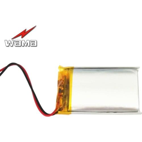 4x Wama 102540 1150mAh 3.7V Rechargeable Lithium Li-Polymer Batteries for LED Lights Lamps Electronic Products