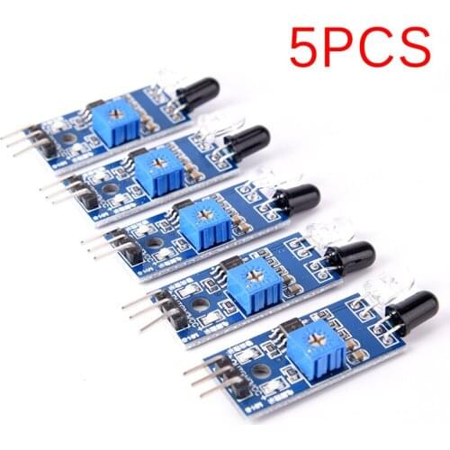 5PCS IR Infrared Obstacle Avoidance Sensor Module For Arduino Smart Car Robot