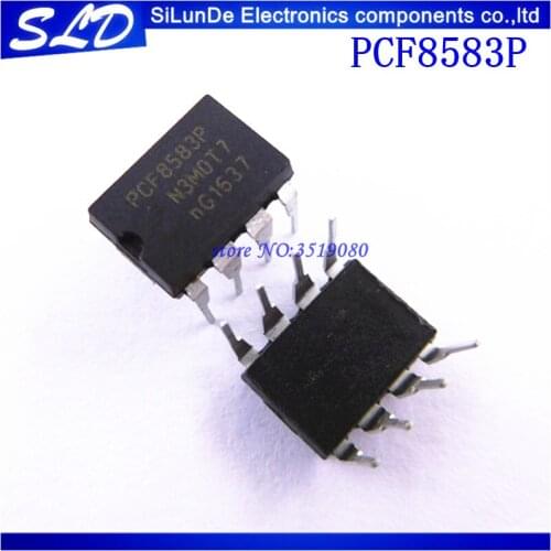 5pcs/lot PCF8583P DIP8 PCF8583 DIP-8 new and original
